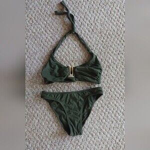 Melissa Odabash TWO-PIECE SWIMSUIT in army green size 2